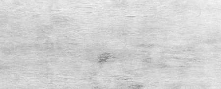 Panorama of White vintage wooden table top pattern texture and seamless backgroundの写真素材