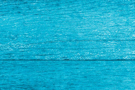 Blue vintage wooden table top pattern texture and seamless backgroundの写真素材