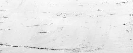 Panorama of White vintage wooden table top pattern texture and seamless backgroundの写真素材