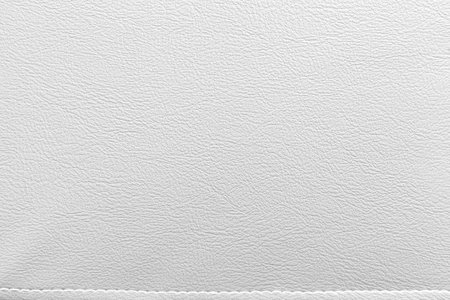 White genuine cow leather of the sofa texture and background seamlessの写真素材