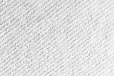 Soft and Clean white towel texture and seamless backgroundの写真素材