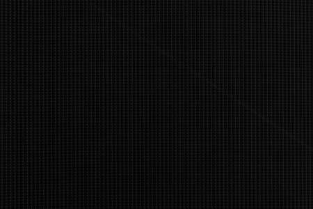 Black canvas texture background of cotton burlap natural fabric cloth for wall paper and painting design backdropの写真素材