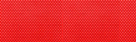 Panorama of Red rattan wooden table top pattern and background seamlessの写真素材