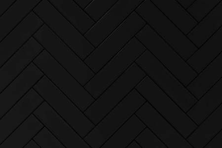 Smooth black ceramic wall tile with pattern and background seamlessの写真素材