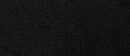 Panorama of Black polished sandstone wall texture and seamless backgroundの写真素材
