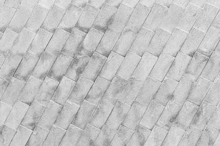 Vintage white mosaic kitchen wall pattern and background seamlessの写真素材