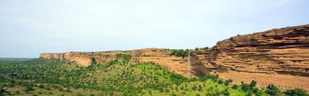 panoramic landscape in Dogon Country, Maliの写真素材