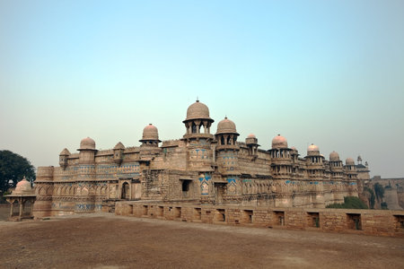 Gwalior Fort, Indiaの写真素材