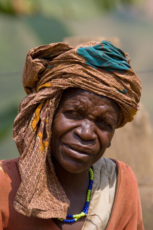 UGANDA - AUGUST 22: Pygmy Women of ethnic , the Pygmies of Uganda live in villages practically held...