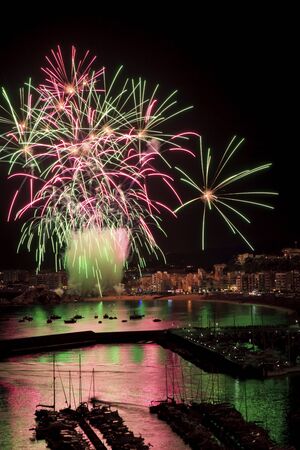 fireworksの写真素材