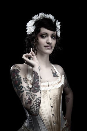 Pin up girlの写真素材