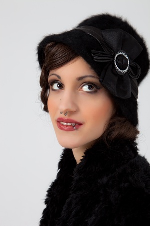 Pin up girlの写真素材