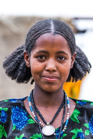 bati, ethiopia, august 1, 2011 - bati market is one of the most important of ethiopia, brings together a multitude of ethnic groups, home oromo and afar.のeditorial素材