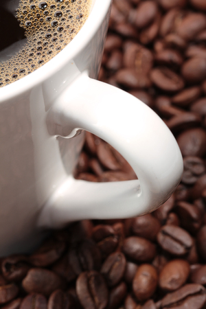 A cup of coffee blackの写真素材