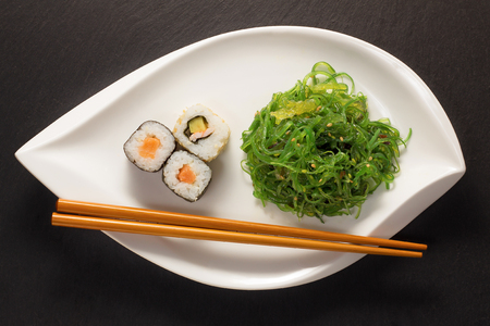 seaweed saladの写真素材
