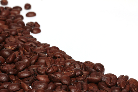 Coffee with white backgroundの写真素材