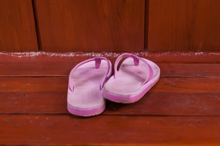Pink shoes の写真素材