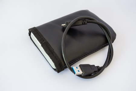 External harddisk の写真素材