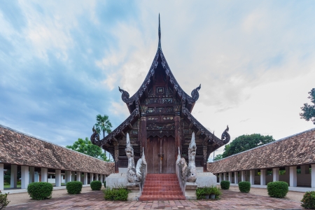 architecture in Chiang mai north Thaialndの写真素材
