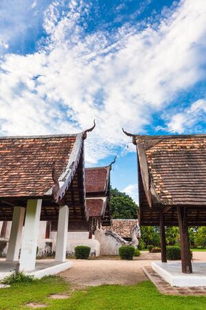 Wat Ton Gwan major tourist attraction, Chiangmai, Thailand  This is a Buddhist temple, it is one of Chiangmaiの写真素材