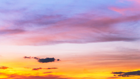 beautiful sunset for natural backgroundの写真素材