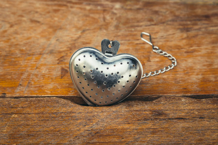 steel Heart shape for valentine background