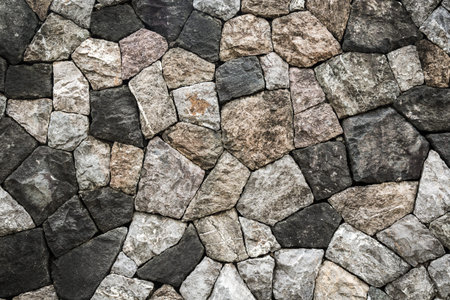Stone wall background and texture with space