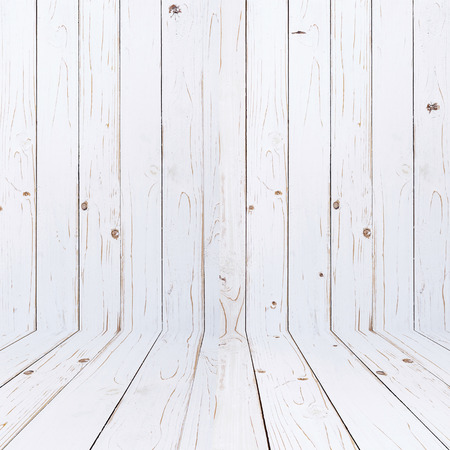 Empty wood perspective with space display montage for product.の写真素材