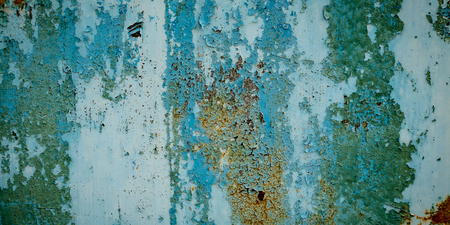 Panorama grunge metal green texture and backgroundの写真素材