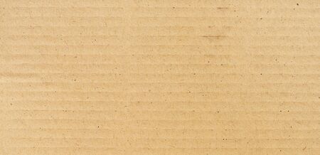 Panorama of brown paper texture and background and texture with copy spaceの写真素材
