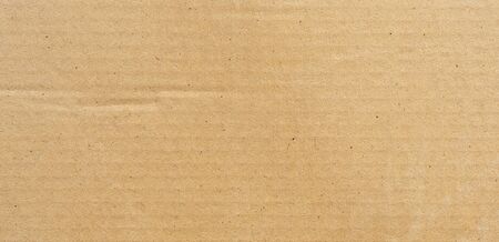 Panorama of brown paper texture and background and texture with copy spaceの写真素材