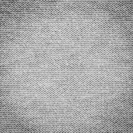 Close up of grey fabric background and texture with copy spaceの写真素材
