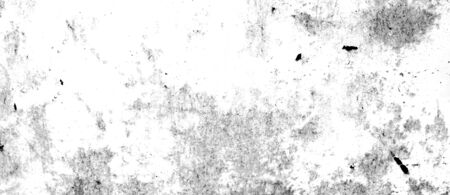 grunge metal and dust scratch black and white texture background panoramaの写真素材