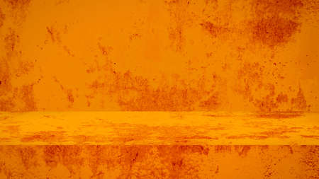 grunge metal texture table product display background with copy space.の写真素材
