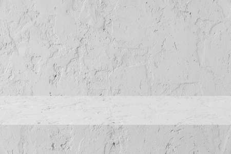 concrete texture table product display template background with copy space.の写真素材