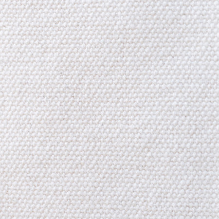 Close up white fabric texture and background with copy spaceの写真素材
