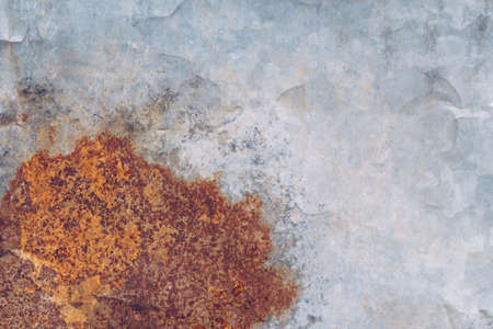 Old grunge zinc and rusty background textureの写真素材