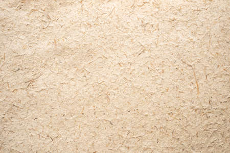 Close up crumpled craft paper texture and background with copy spaceの写真素材