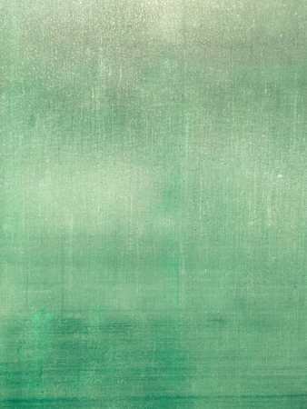 Green concrete wall texture and background with copy spaceの写真素材