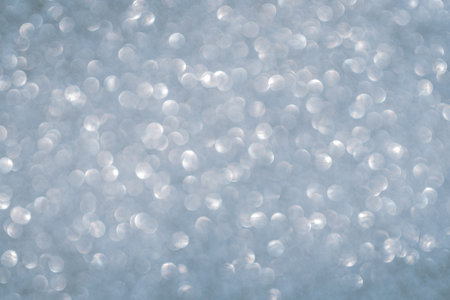 White bokeh and defocused background with copy spaceの写真素材