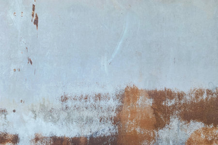Old rusty and stain grungy wall texture and backgroundの写真素材