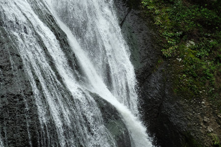 Fukuroda no Taki fall in Ibaraki, Japan