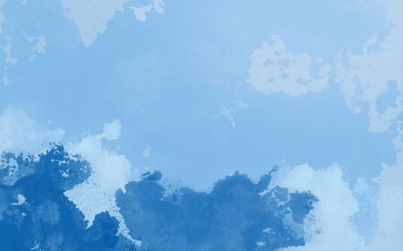 Abstract Water Color,Cloud Paintの写真素材