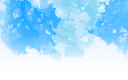 Abstract colorful water color,Sky background.の写真素材