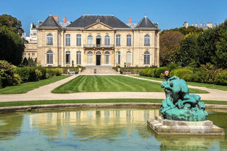 Grounds of the Rodin museum, Paris, France. Europe