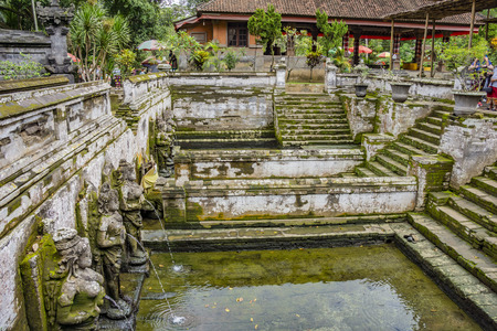 The Goa Gajah dates back to the 11th century, built as a spiritual place for meditation.の写真素材