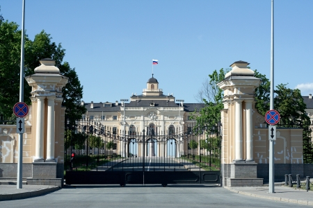 Konstantin palace  National Congress Palace  in St  Petersburgのeditorial素材