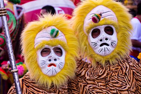 Hakka Monkeys in Chinese New Year.のeditorial素材