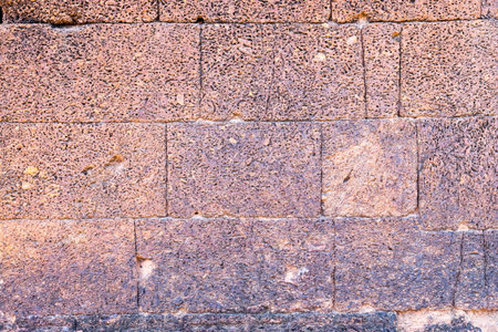 Background or texture of  laterite wall.の写真素材