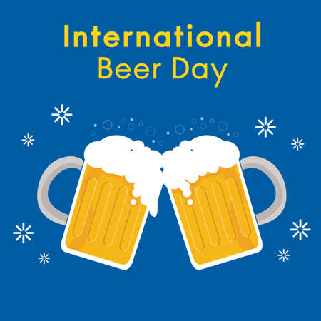 Oktoberfest or international beer. vector illustrationのイラスト素材